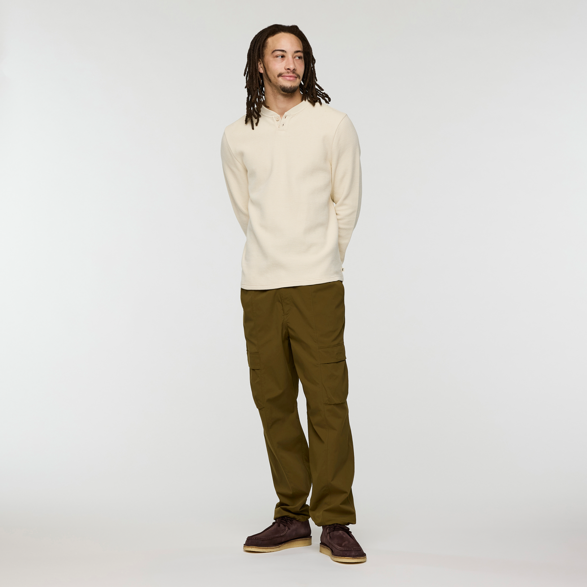 Atajo Long-Sleeve Waffle Henley - Men's