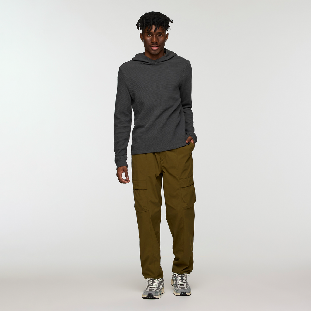 Atajo Long-Sleeve Waffle Hoodie - Men's