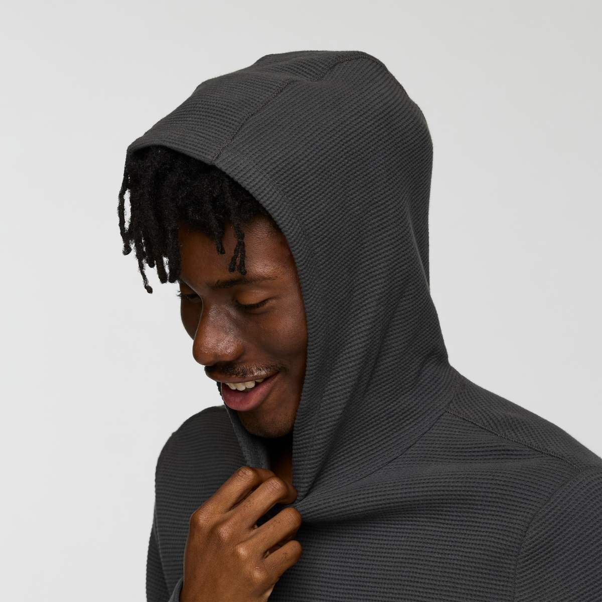 Atajo Long-Sleeve Waffle Hoodie - Men's