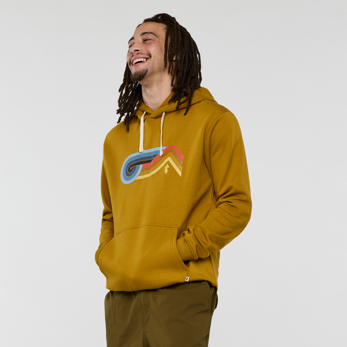 Melting Sunset Pullover Hoodie - Men's