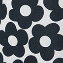 Smak Parlour Plus Size Black & White Mod Daisy Mini Dress